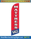 Swooper Feather Flag Only 11.5'x 2' Mattress Sale Windless